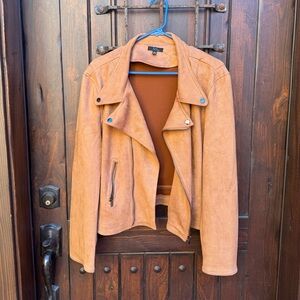 Sky Tan Leather Women's Jacket